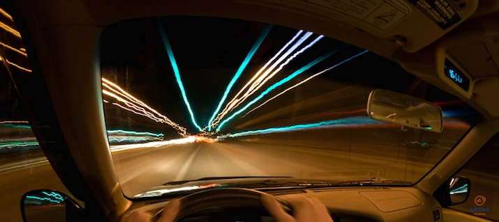 Regėjimas vairuojant naktį