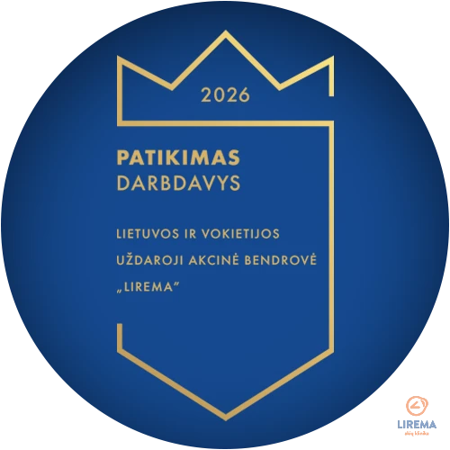 „Creditinfo“ vertinimu UAB „Lirema“ yra patikimas darbdavys